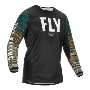 Fly Racing 2022 Kinetic Wave Jersey - Black / Rum