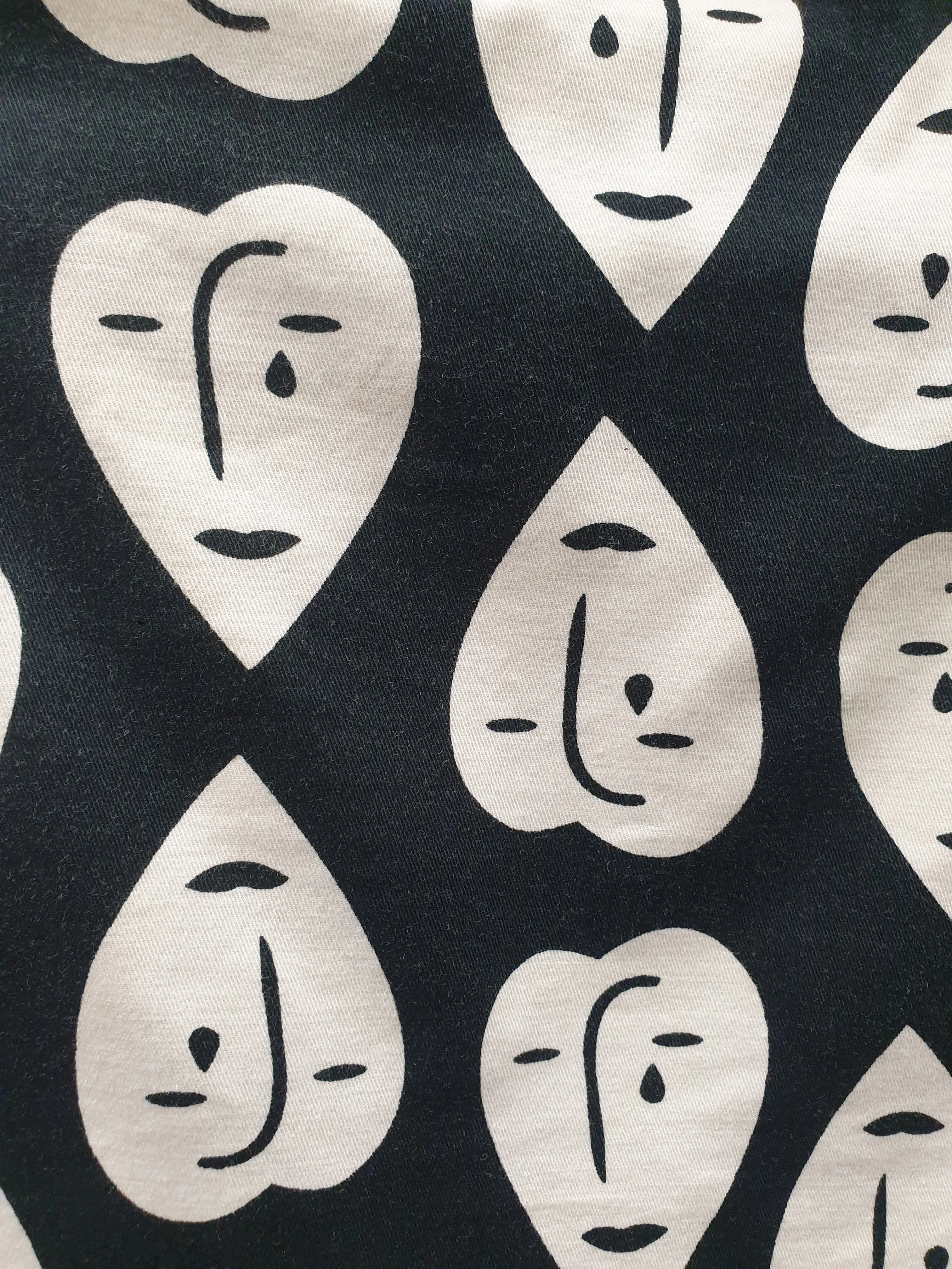 Gorman heart face print mini skirt size 14, best fits 12-14