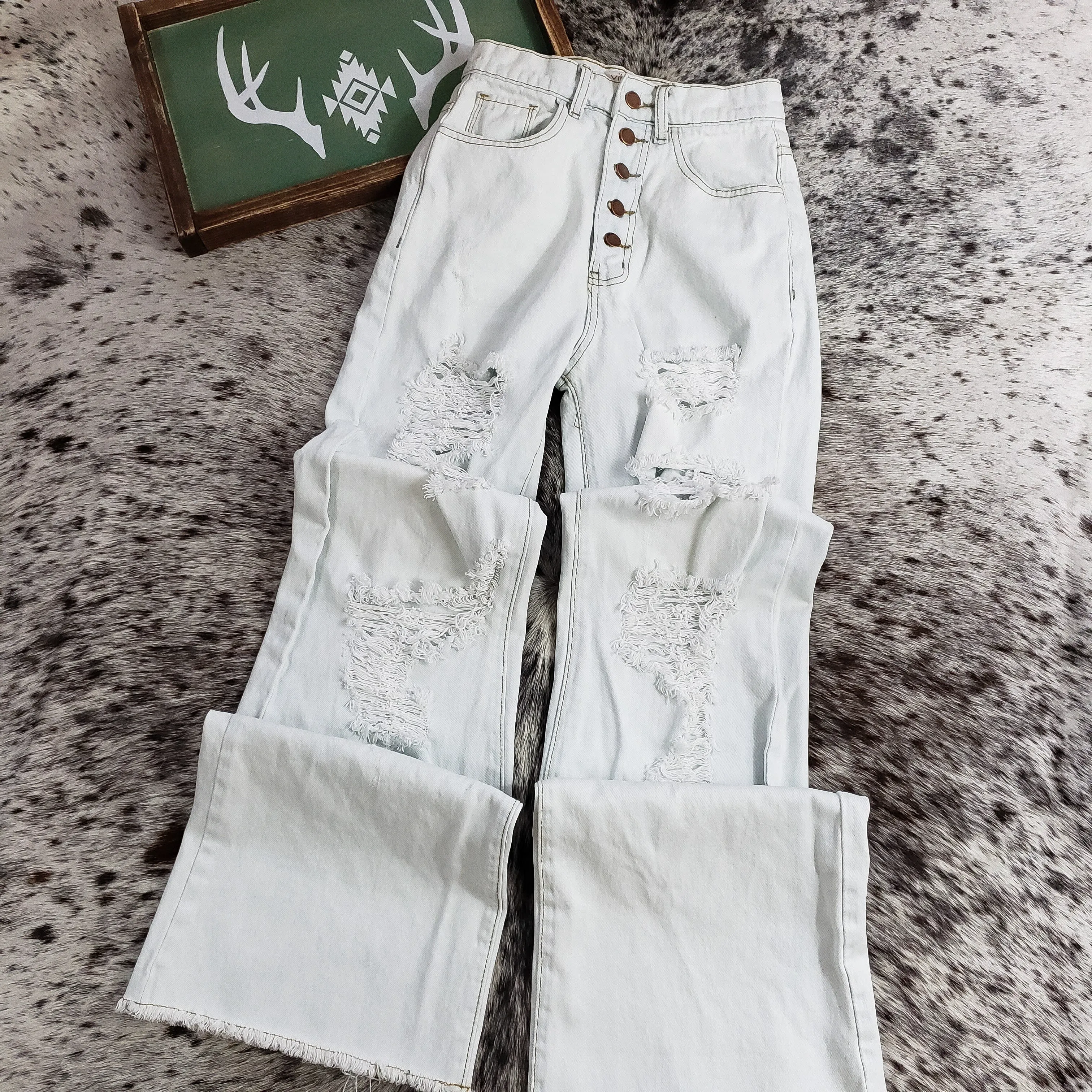 Shameless Wide Leg Jeans
