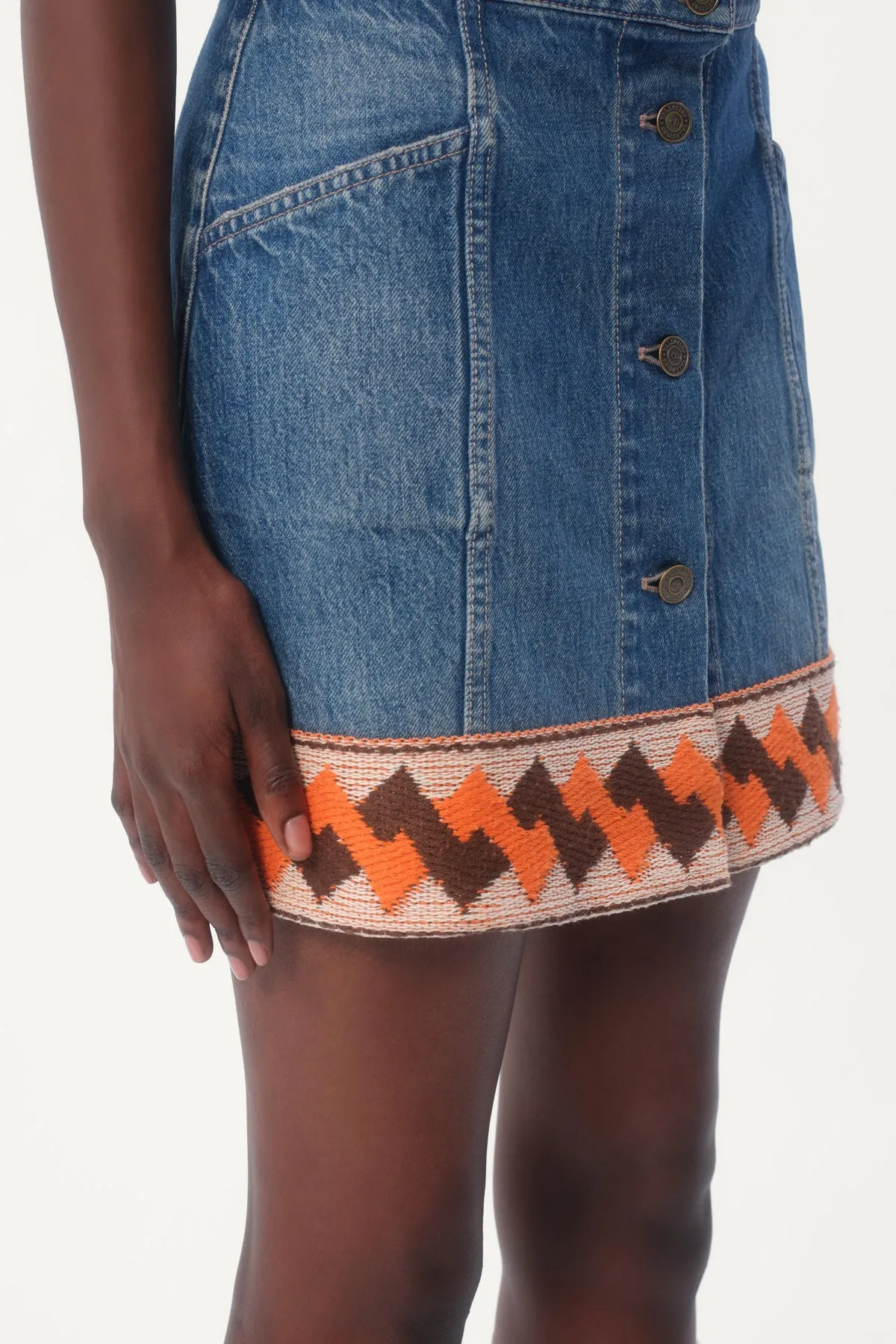 VALENTINO | DENIM SKIRT