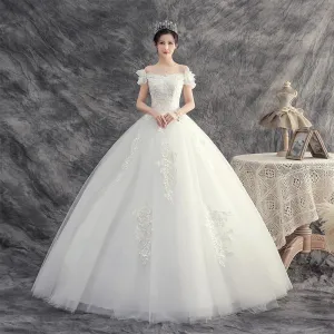 Wedding Dresses Bride Dream Plus Size Lace Up Wedding Dress Ball Gowns