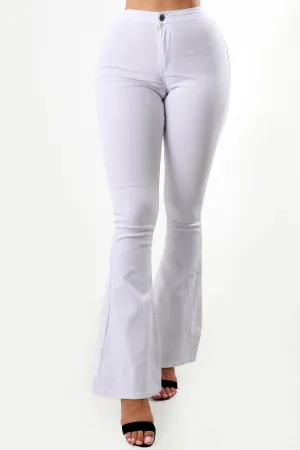 White Jean Wide Leg